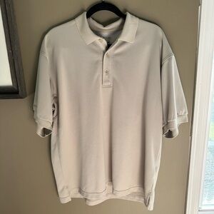 Columbia Men's Polo Shirt - Light Cream